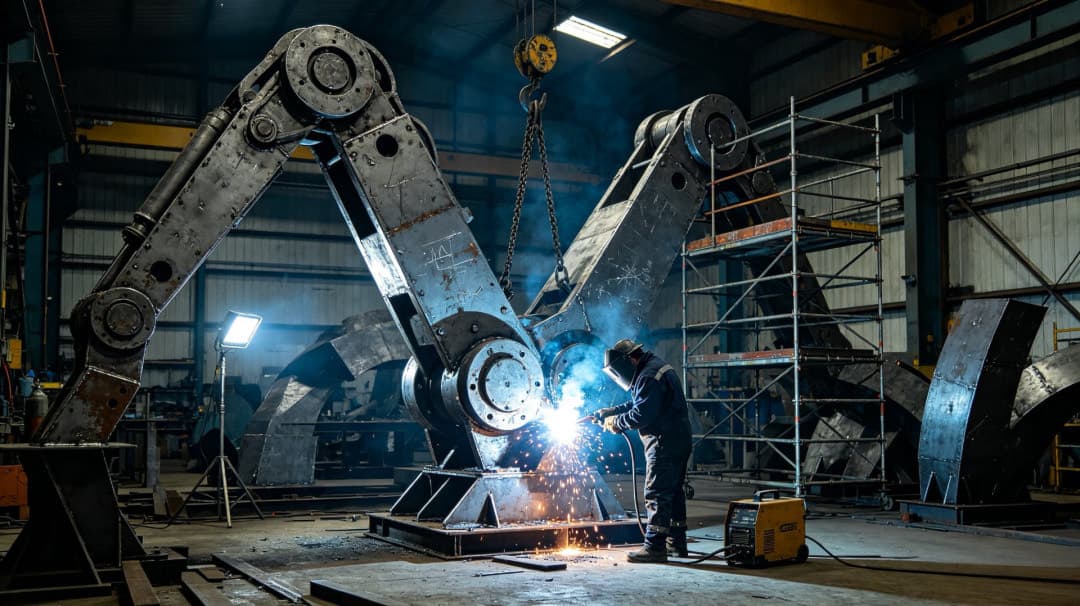 Metal sculpture welding